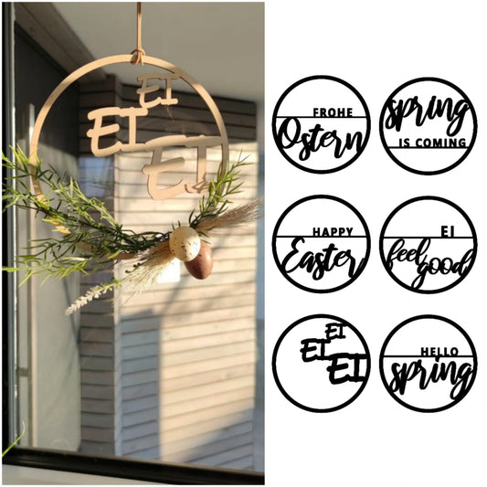 Türkranz | Frühling | Ostern | Fensterdeko - Personalisierte Geschenke | Geschenkhaltig