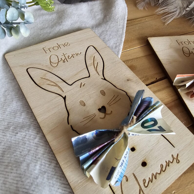 Gelgeschenk Ostern, Ostern Geschenk personalisiert, Osterkarte personalisiert, Ostergeschenk - Personalisierte Geschenke | Geschenkhaltig