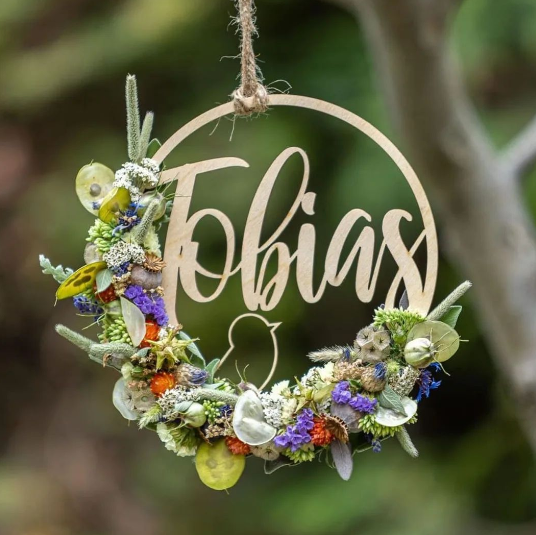 Türschild Kinderzimmer | personalisiert | Holz - Geschenkhaltig | personalisierte Geschenke