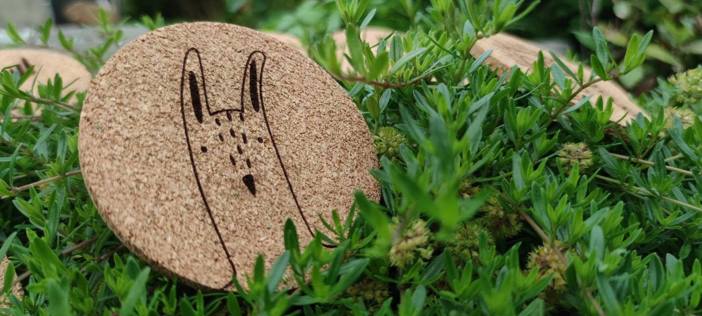 Untersetzer für Kinder | Tiermotive - Personalisierte Geschenke | Geschenkhaltig