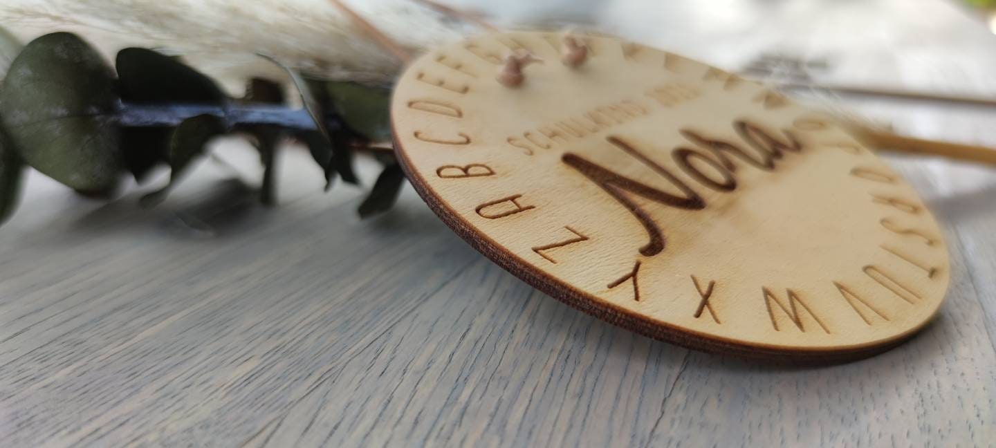 Einschulung Dekoset 4 teilig - Geschenkhaltig | personalisierte Geschenke