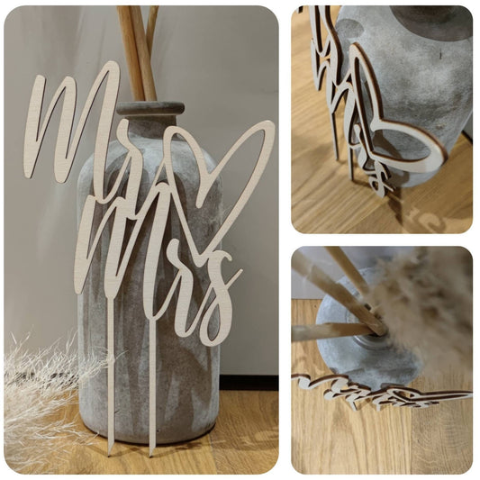 Mr & Mrs Caketopper - Hochzeit