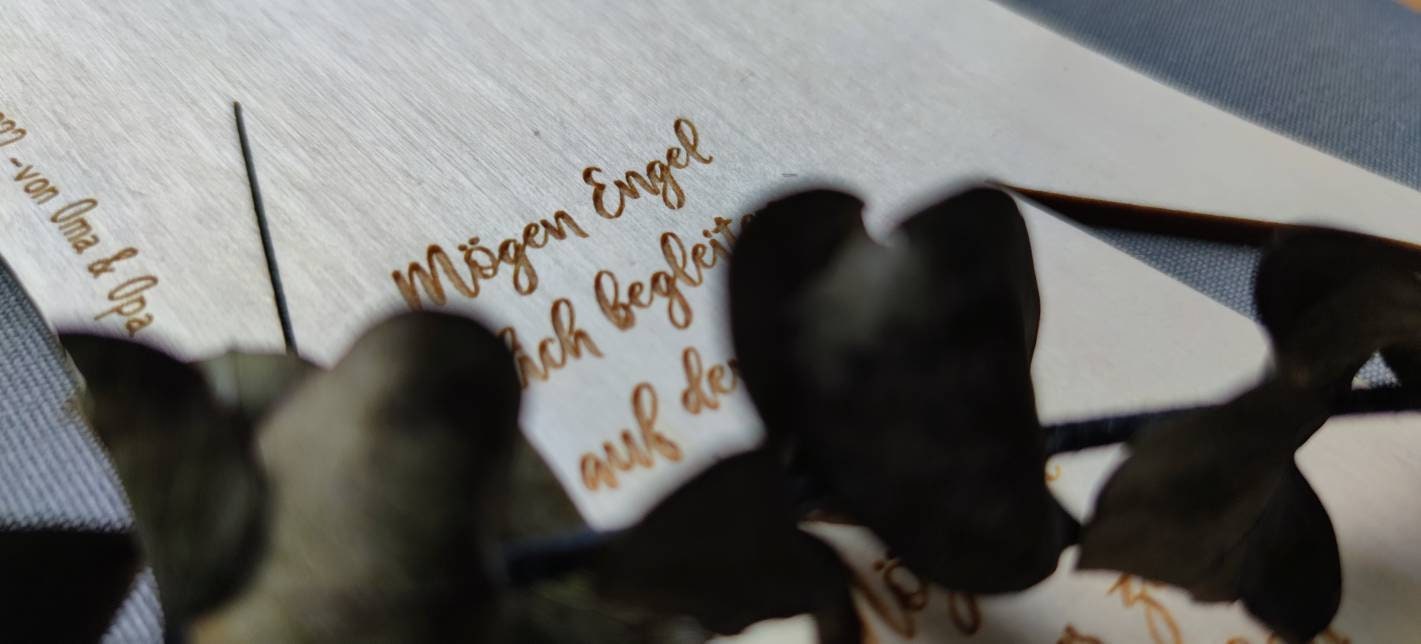 Schutzengel | personalisiert | Geschenk Kommunion - Geschenkhaltig | personalisierte Geschenke