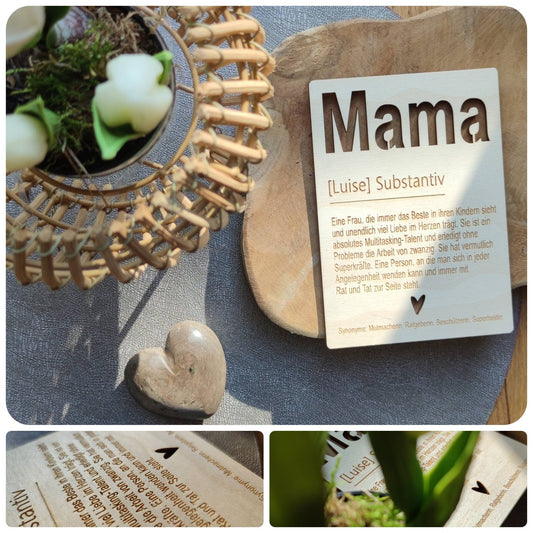 Muttertag Geschenk personalisiert