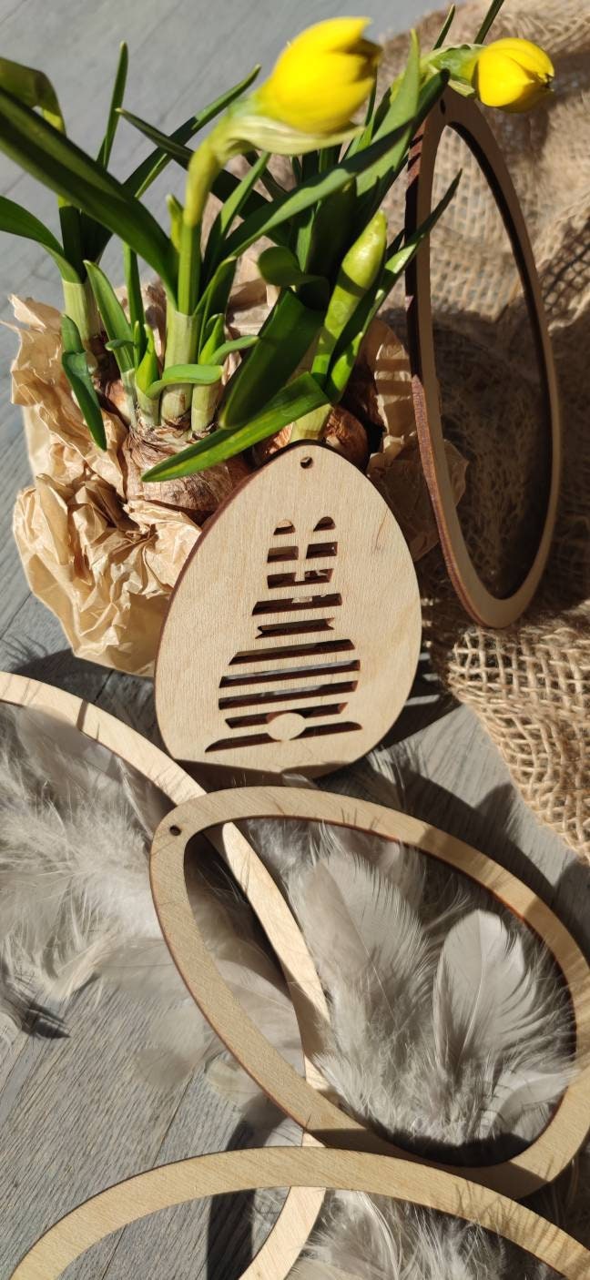 Fensterdeko Ostern | Ostereier Set - Geschenkhaltig | personalisierte Geschenke