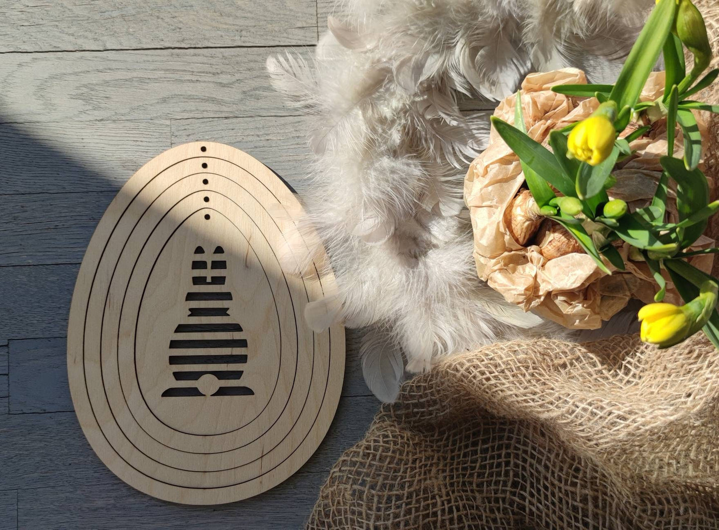 Fensterdeko Ostern | Ostereier Set - Geschenkhaltig | personalisierte Geschenke