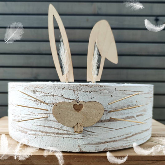 Ostern Caketopper Hase mit Ohren