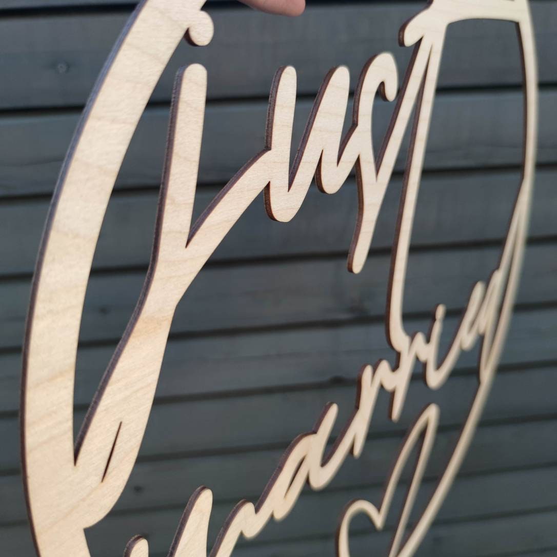 Just married Kranz - Geschenkhaltig | personalisierte Geschenke