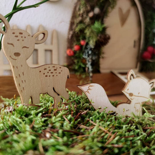 Wichteltür Zubehör | Tiere Wichteltür | Wichteltür Set - Personalisierte Geschenke | Geschenkhaltig