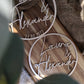 Hochzeitsgeschenk | Holzschild personalisiert mit zwei Namen und Datum - Personalisierte Geschenke | Geschenkhaltig